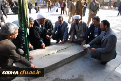 تجدید میثاق کارکنان دانشگاه فرهنگیان خراسان رضوی با شهدای انقلاب اسلامی