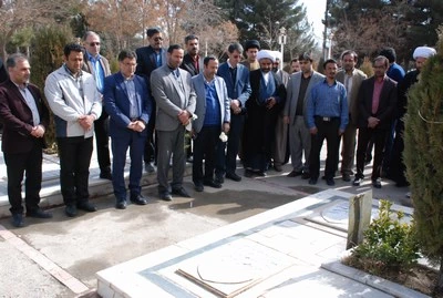 تجدید میثاق کارکنان دانشگاه فرهنگیان خراسان رضوی با شهدای انقلاب اسلامی