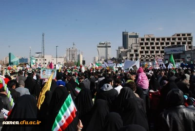 مراسم  باشکوه راهپیمایی یوم الله  22 بهمن