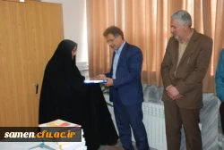 آئین گرامی داشت روز زن و ولادت حضرت فاطمه زهرا (س) در دانشگاه فرهنگیان واحد ثامن الحجج (ع)