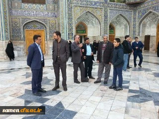 مراسم گرامی داشت روز زن ولادت حضرت فاطمه زهرا (س) و تجدید میثاق کارکنان دانشگاه فرهنگیان خراسان رضوی با امام رئوف