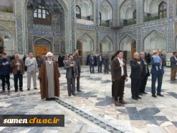 مراسم گرامی داشت روز زن ولادت حضرت فاطمه زهرا (س) و تجدید میثاق کارکنان دانشگاه فرهنگیان خراسان رضوی با امام رئوف