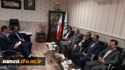 دیدار جمعی از کارکنان واحد دانشگاه ثامن الحجج با دکتر مجتبوی  مدیریت امور پردیس های دانشگاه فرهنگیان خراسان رضوی