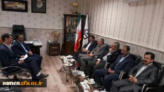 دیدار جمعی از کارکنان واحد دانشگاه ثامن الحجج با دکتر مجتبوی  مدیریت امور پردیس های دانشگاه فرهنگیان خراسان رضوی