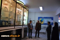 آئین افتتاحیه غرفه آثار هنرهای تجسمی دانشجویان دانشگاه فرهنگیان واحد ثامن الحجج (ع) مشهد