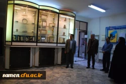 آئین افتتاحیه غرفه آثار هنرهای تجسمی دانشجویان دانشگاه فرهنگیان واحد ثامن الحجج (ع) مشهد