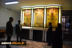 آئین افتتاحیه غرفه آثار هنرهای تجسمی دانشجویان دانشگاه فرهنگیان واحد ثامن الحجج (ع) مشهد