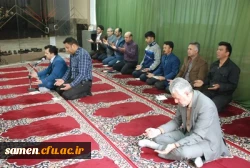 برگزاری مراسم معنوی زیارت عاشورا دانشگاه فرهنگیان واحد ثامن الحجج (ع) مشهد