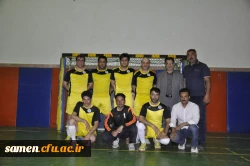 کسب مقام دوم تیم فوتسال کارکنان واحد دانشگاهی ثامن الحجج (ع) مشهد در مسابقات  ورزشی استانی