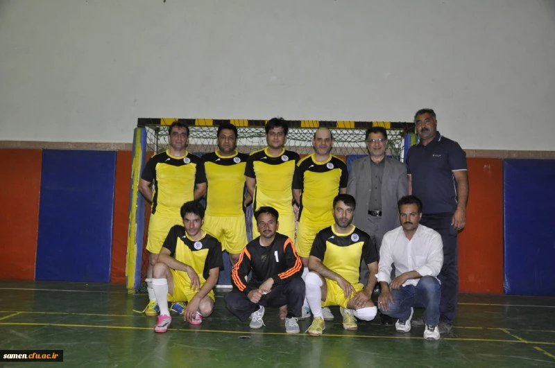 کسب مقام دوم تیم فوتسال کارکنان واحد دانشگاهی ثامن الحجج (ع) مشهد در مسابقات  ورزشی استانی