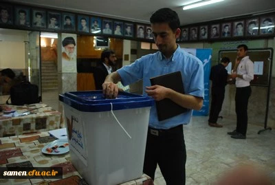 برگزاری پنجمین دوره انتخابات شورای صنفی رفاهی دانشجویان دانشگاه فرهنگیان واحد ثامن الحجج (ع) مشهد