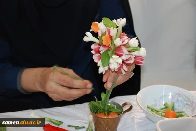 برگزاری جشنواره ذائقه ایرانی غذای ایرانی در واحد دانشگاهی ثامن الحجج (ع) مشهد