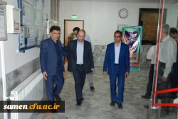 بازدید مهندس رضایی سرپرست مرکز هوشمند سازی دانشگاه فرهنگیان از واحد دانشگاهی ثامن الحجج (ع) مشهد