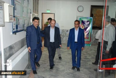بازدید مهندس رضایی سرپرست مرکز هوشمند سازی دانشگاه فرهنگیان از واحد دانشگاهی ثامن الحجج (ع) مشهد