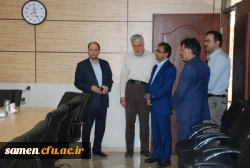 بازدید مهندس رضایی سرپرست مرکز هوشمند سازی دانشگاه فرهنگیان از واحد دانشگاهی ثامن الحجج (ع) مشهد