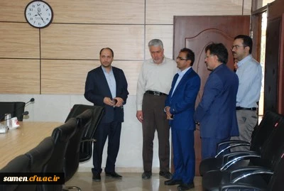 بازدید مهندس رضایی سرپرست مرکز هوشمند سازی دانشگاه فرهنگیان از واحد دانشگاهی ثامن الحجج (ع) مشهد