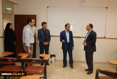 بازدید مهندس رضایی سرپرست مرکز هوشمند سازی دانشگاه فرهنگیان از واحد دانشگاهی ثامن الحجج (ع) مشهد