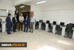 بازدید مهندس رضایی سرپرست مرکز هوشمند سازی دانشگاه فرهنگیان از واحد دانشگاهی ثامن الحجج (ع) مشهد