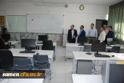 بازدید مهندس رضایی سرپرست مرکز هوشمند سازی دانشگاه فرهنگیان از واحد دانشگاهی ثامن الحجج (ع) مشهد