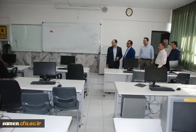 بازدید مهندس رضایی سرپرست مرکز هوشمند سازی دانشگاه فرهنگیان از واحد دانشگاهی ثامن الحجج (ع) مشهد