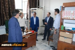 بازدید مهندس رضایی سرپرست مرکز هوشمند سازی دانشگاه فرهنگیان از واحد دانشگاهی ثامن الحجج (ع) مشهد
