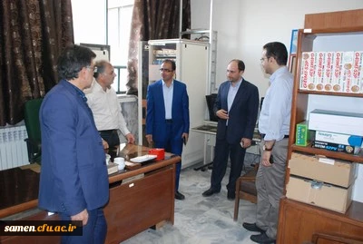 بازدید مهندس رضایی سرپرست مرکز هوشمند سازی دانشگاه فرهنگیان از واحد دانشگاهی ثامن الحجج (ع) مشهد