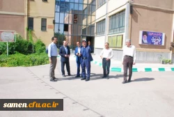 بازدید مهندس رضایی سرپرست مرکز هوشمند سازی دانشگاه فرهنگیان از واحد دانشگاهی ثامن الحجج (ع) مشهد