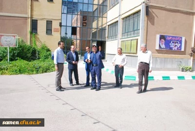 بازدید مهندس رضایی سرپرست مرکز هوشمند سازی دانشگاه فرهنگیان از واحد دانشگاهی ثامن الحجج (ع) مشهد