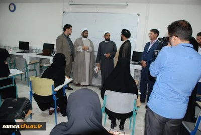 بازدید دکتر روشندل و حجه الاسلام والمسلمین دادگر از طرح ولایت مبانی اندیشه اسلامی