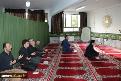 برگزاری مراسم عزاداری دهه اول محرم در دانشگاه فرهنگیان واحد ثامن الحجج (ع) مشهد