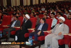 حضور دانشجویان دانشگاه فرهنگیان واحد ثامن الحجج (ع) مشهد در مراسم آغازین سال تحصیلی و استقبال از ماه مهر