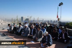 برگزاری مراسم زیارت عاشورا در بوستان فرهنگی و تفریحی کوهسنگی ( جبل النور )