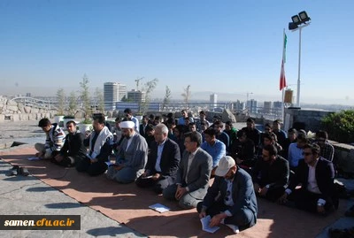 برگزاری مراسم زیارت عاشورا در بوستان فرهنگی و تفریحی کوهسنگی ( جبل النور )