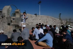 برگزاری مراسم زیارت عاشورا در بوستان فرهنگی و تفریحی کوهسنگی ( جبل النور )