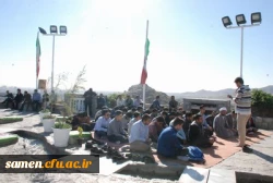 برگزاری مراسم زیارت عاشورا در بوستان فرهنگی و تفریحی کوهسنگی ( جبل النور )