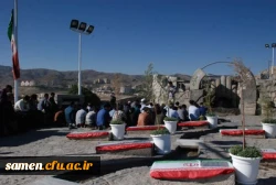 برگزاری مراسم زیارت عاشورا در بوستان فرهنگی و تفریحی کوهسنگی ( جبل النور )