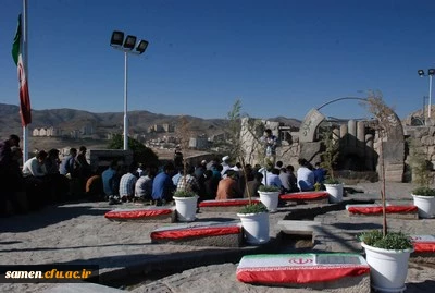 برگزاری مراسم زیارت عاشورا در بوستان فرهنگی و تفریحی کوهسنگی ( جبل النور )