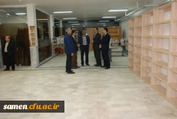 بازدید مسئولین و مهندسین دانشگاه