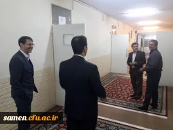 بازدید مسئولین و مهندسین دانشگاه