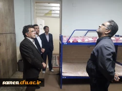 بازدید مسئولین و مهندسین دانشگاه