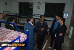 بازدید مسئولین و مهندسین دانشگاه