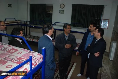 بازدید مسئولین و مهندسین دانشگاه