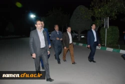 بازدید مسئولین و مهندسین دانشگاه