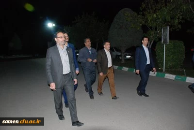 بازدید مسئولین و مهندسین دانشگاه