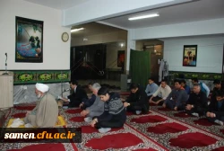آئین گرامی داشت اربعین حسینی در دانشگاه فرهنگیان واحد ثامن الحجج (ع) مشهد