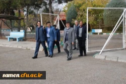 حضور دکتر محمدی مشاور عالی ریاست دانشگاه و معاون فرهنگی و اجتماعی دانشگاه فرهنگیان در واحد دانشگاهی ثامن الحجج (ع) مشهد