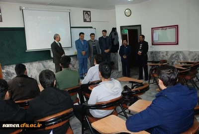 حضور دکتر محمدی مشاور عالی ریاست دانشگاه و معاون فرهنگی و اجتماعی دانشگاه فرهنگیان در واحد دانشگاهی ثامن الحجج (ع) مشهد