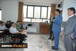 حضور دکتر محمدی مشاور عالی ریاست دانشگاه و معاون فرهنگی و اجتماعی دانشگاه فرهنگیان در واحد دانشگاهی ثامن الحجج (ع) مشهد