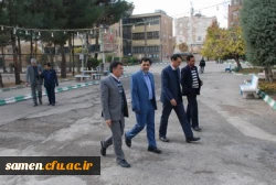 حضور دکتر محمدی مشاور عالی ریاست دانشگاه و معاون فرهنگی و اجتماعی دانشگاه فرهنگیان در واحد دانشگاهی ثامن الحجج (ع) مشهد