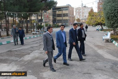 حضور دکتر محمدی مشاور عالی ریاست دانشگاه و معاون فرهنگی و اجتماعی دانشگاه فرهنگیان در واحد دانشگاهی ثامن الحجج (ع) مشهد